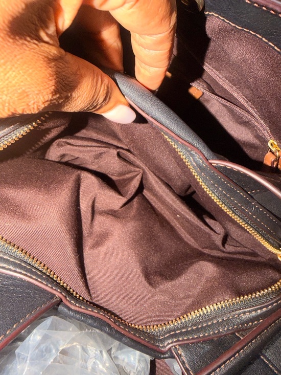 Coach Lexy Legacy Jacquard Shoulder Bag -EUC - Picture 9 of 10